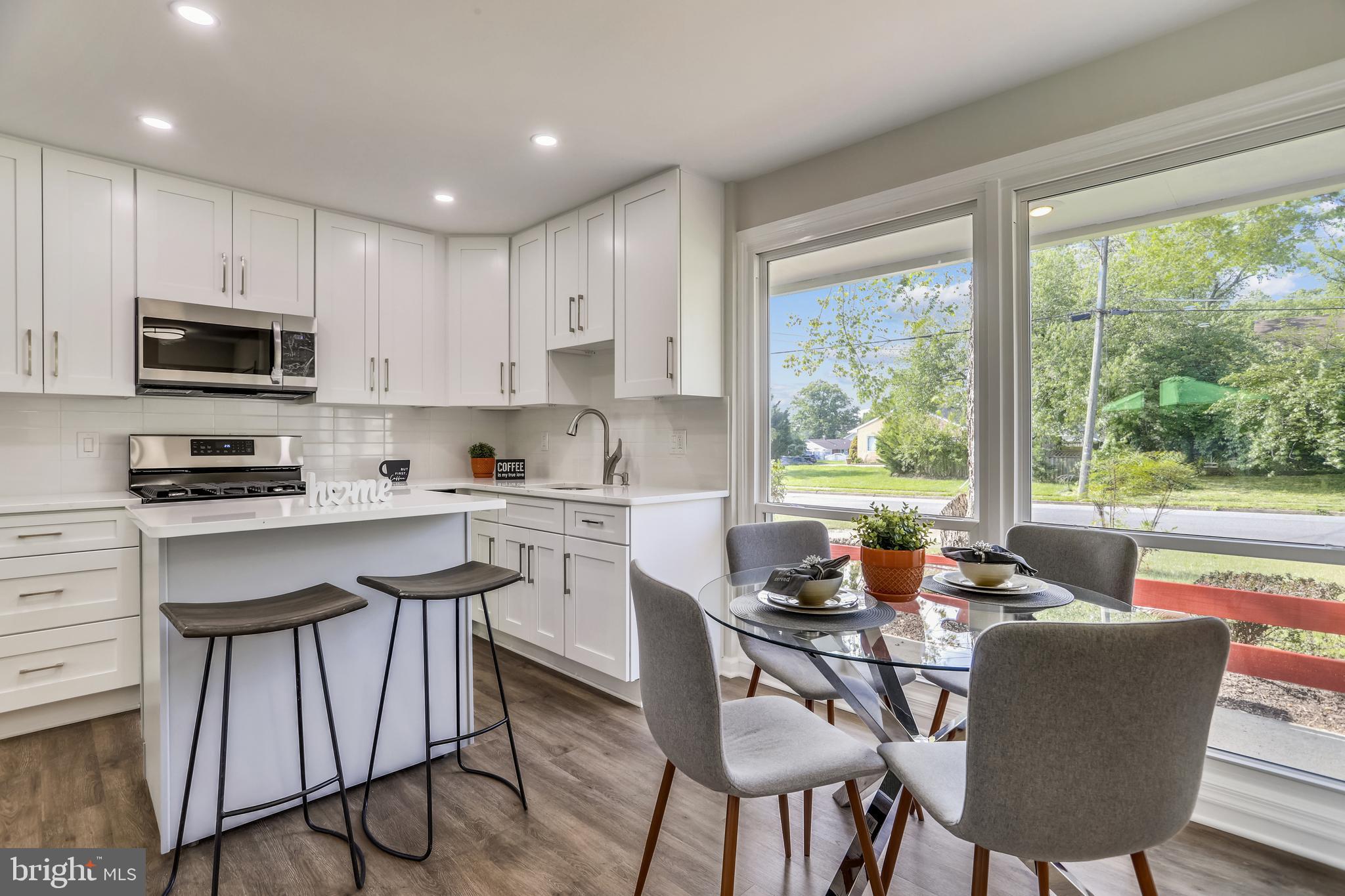 7303 Exmore Street Springfield, VA 22150 - Photo 9 of 36 Enjoy the view with your coffee and bagels.