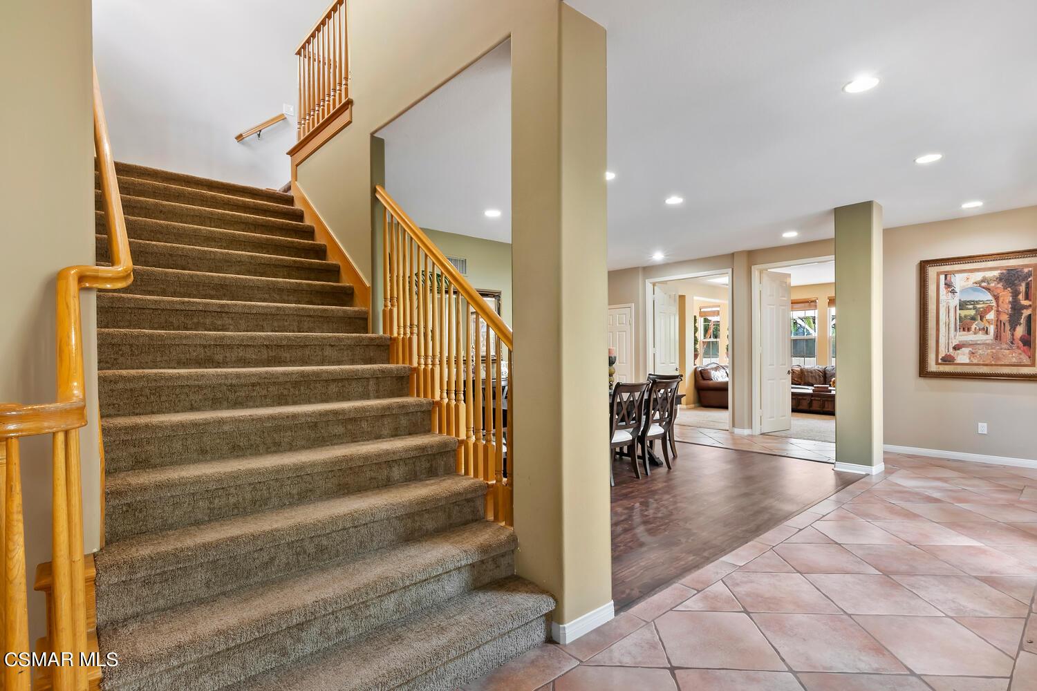 569 Rustic Hills Drive Simi Valley, CA 93065 - Photo 24 of 59 a view of entryway and hall with wooden floor