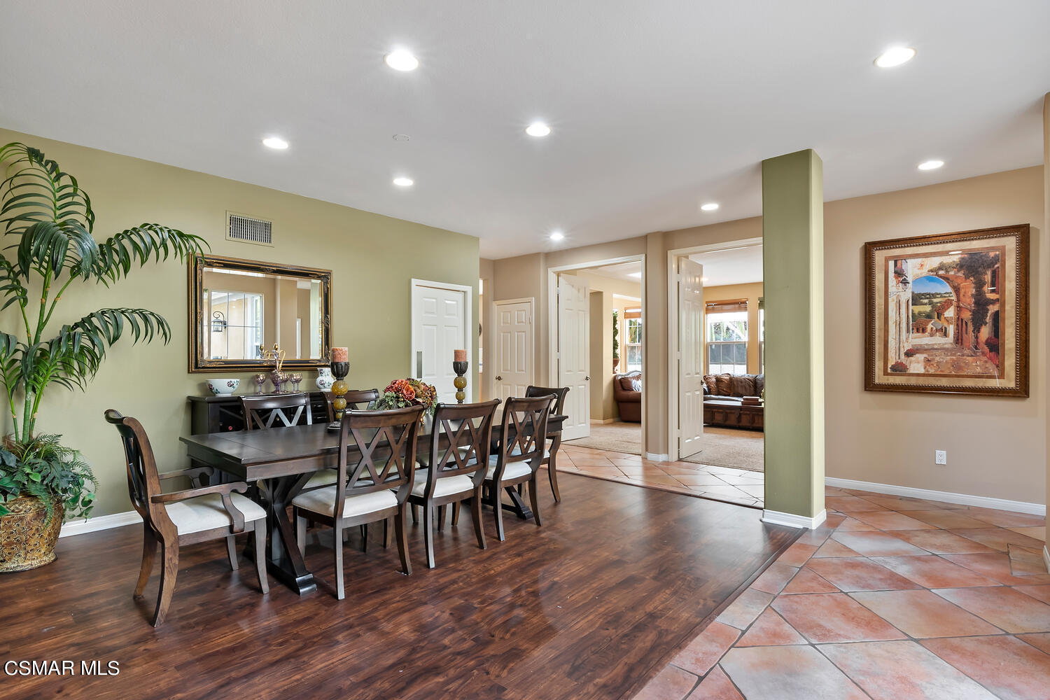 569 Rustic Hills Drive Simi Valley, CA 93065 - Photo 5 of 59 a view of a a dining room with furniture window and wooden floor