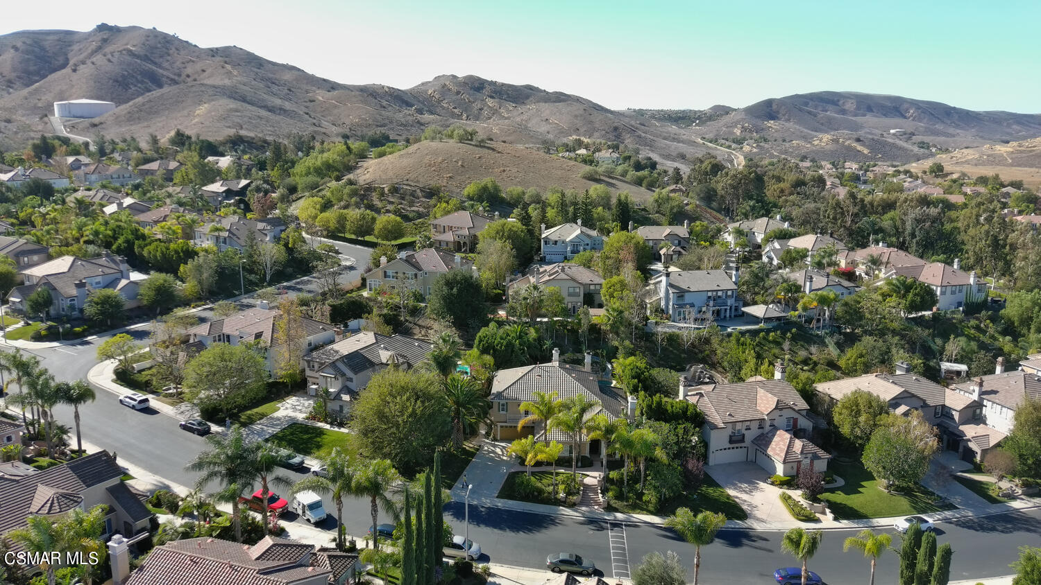 569 Rustic Hills Drive Simi Valley, CA 93065 - Photo 53 of 59 an aerial view of multiple house