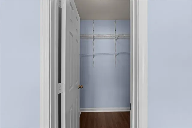 a view of closet