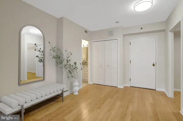 a view of livingroom with hardwood