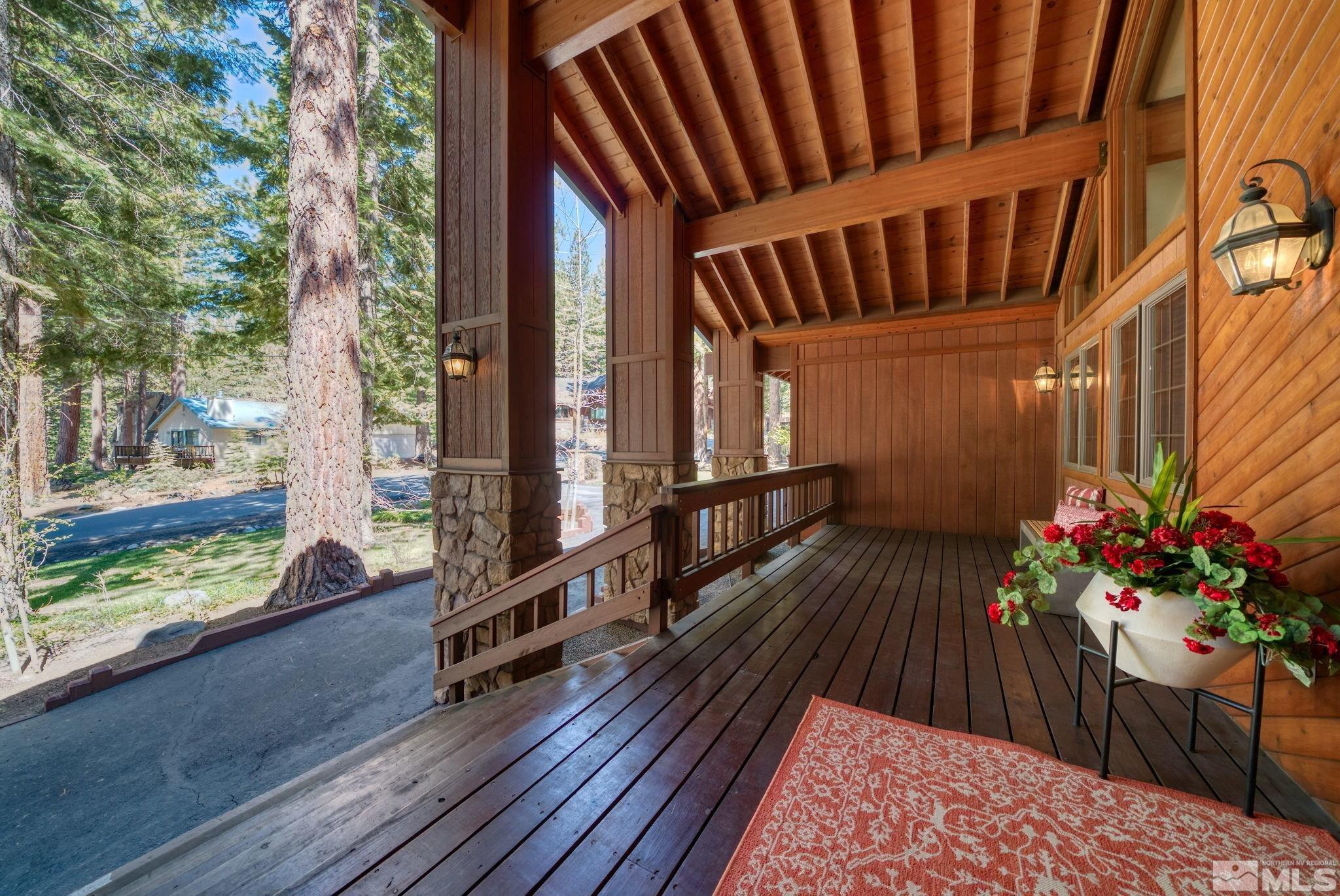 106 Jobs Peak Road Incline Village, NV 89451 - Photo 32 of 40 a view of balcony with wooden floor