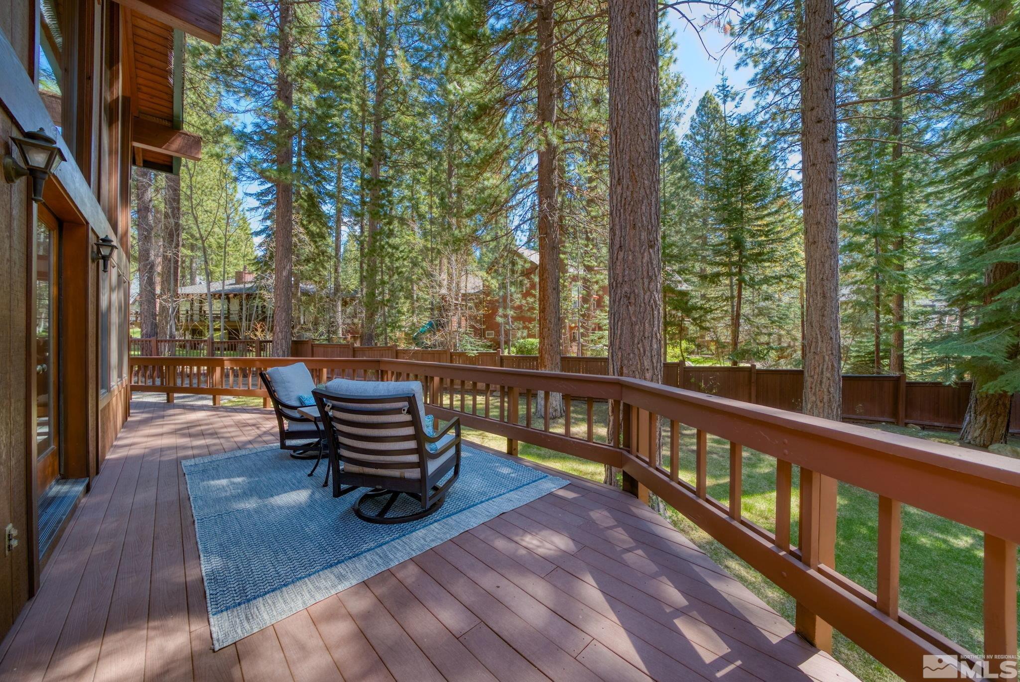 106 Jobs Peak Road Incline Village, NV 89451 - Photo 34 of 40 a view of a bench in a balcony