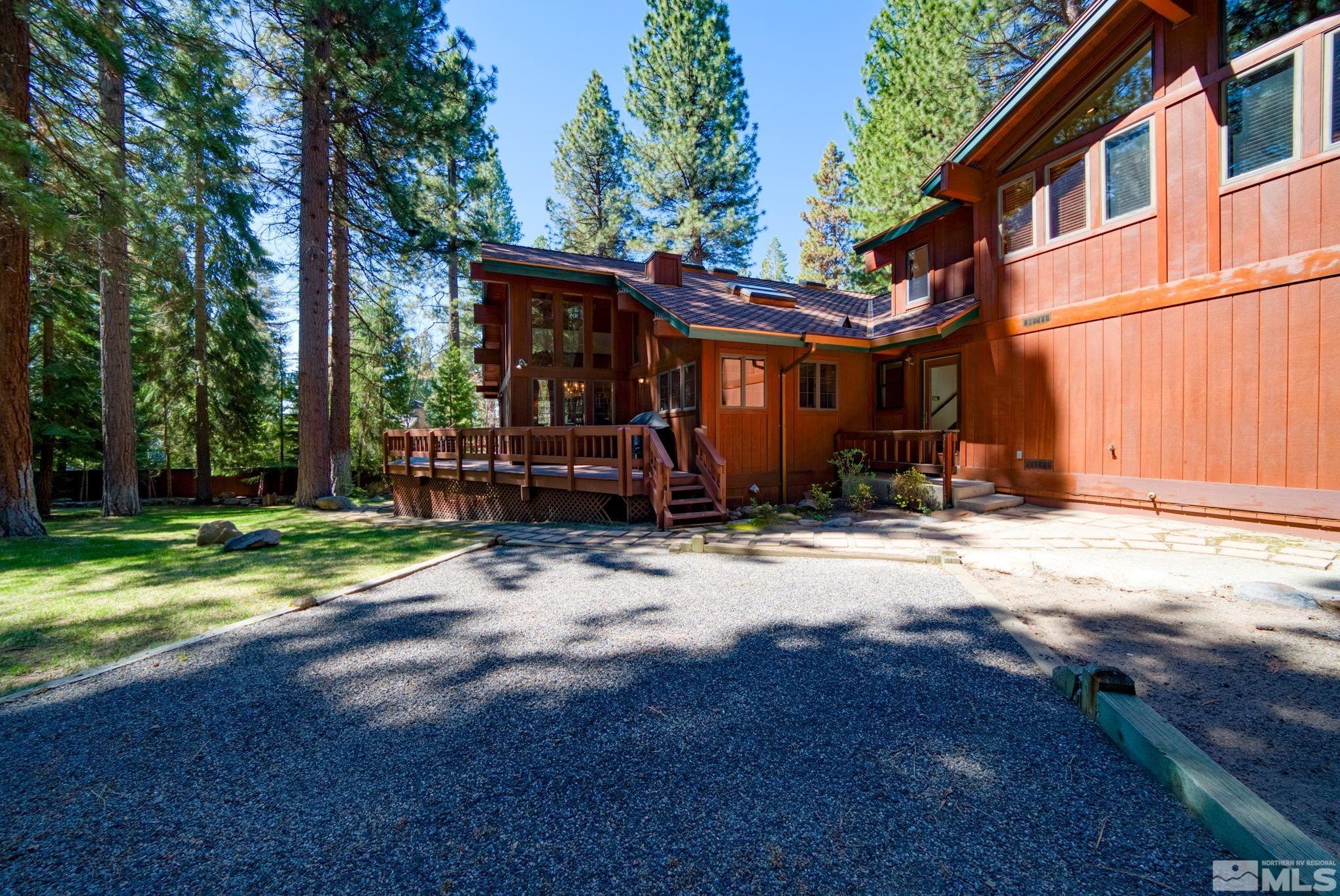 106 Jobs Peak Road Incline Village, NV 89451 - Photo 38 of 40 a view of a house with backyard and sitting area