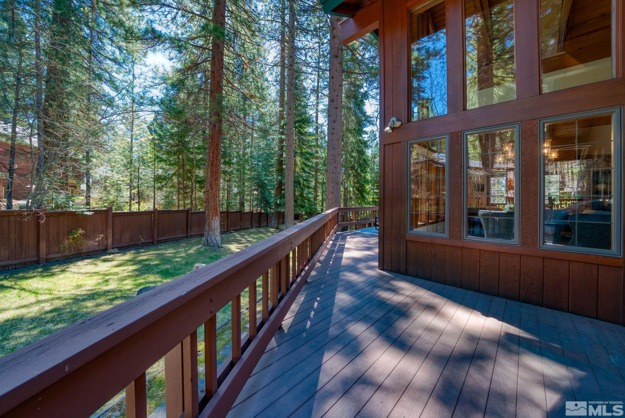 106 Jobs Peak Road Incline Village, NV 89451 - Photo 39 of 40 a view of balcony with yard