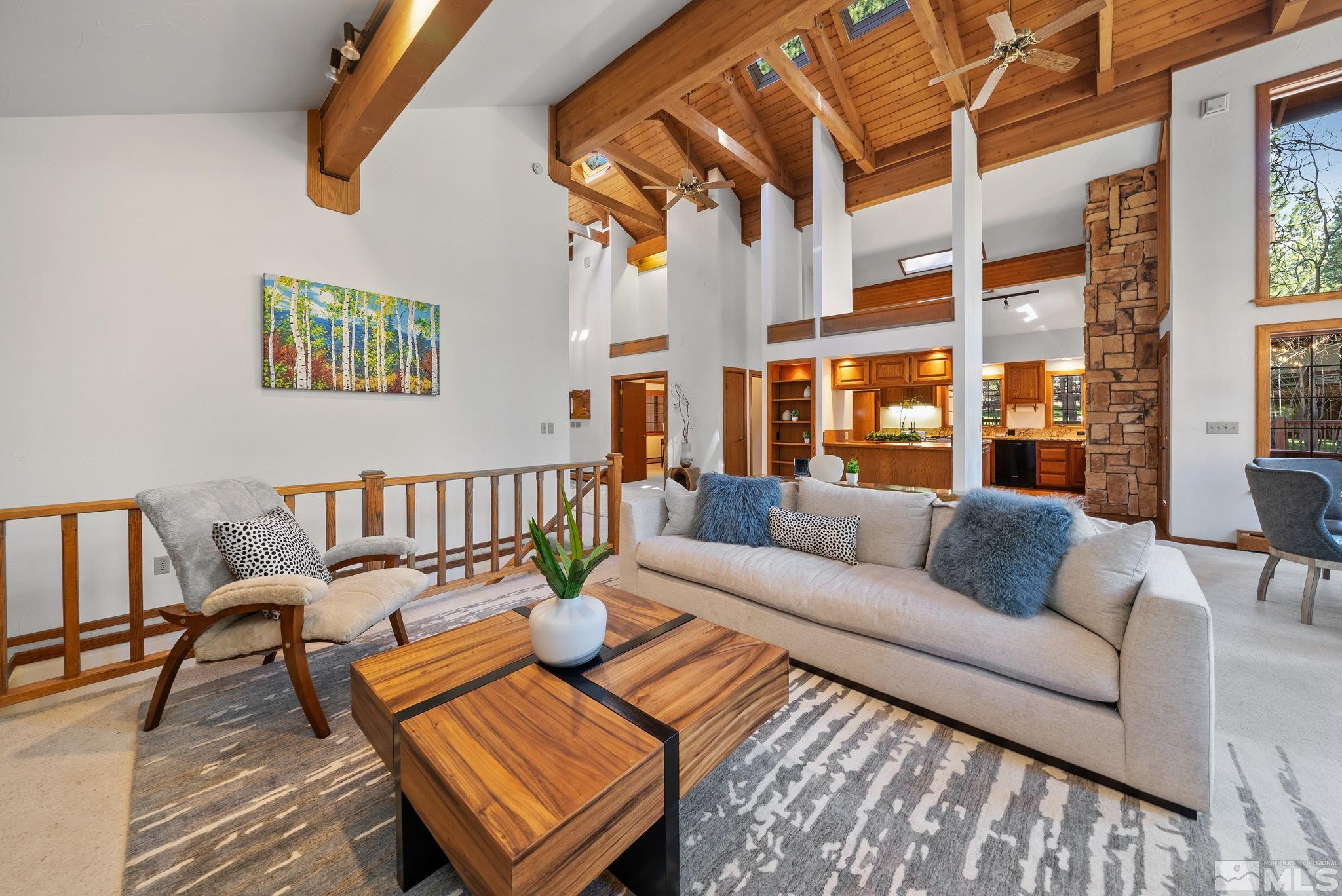 106 Jobs Peak Road Incline Village, NV 89451 - Photo 8 of 40 a living room with furniture and a window