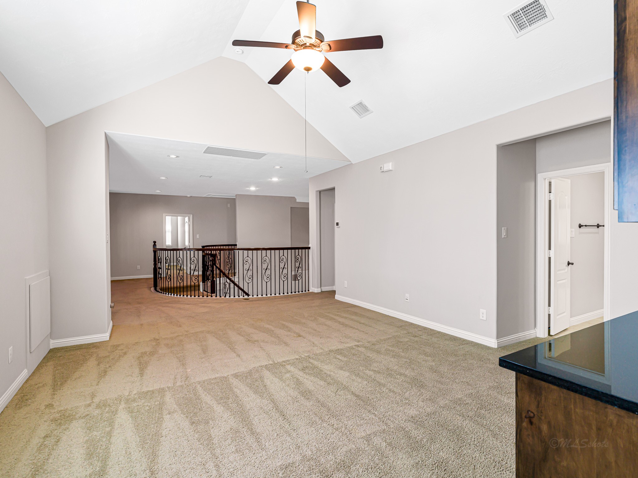 1710 Rice Mill Drive Katy, TX 77493 - Photo 30 of 50 a view of a livingroom with a furniture ceiling fan and window