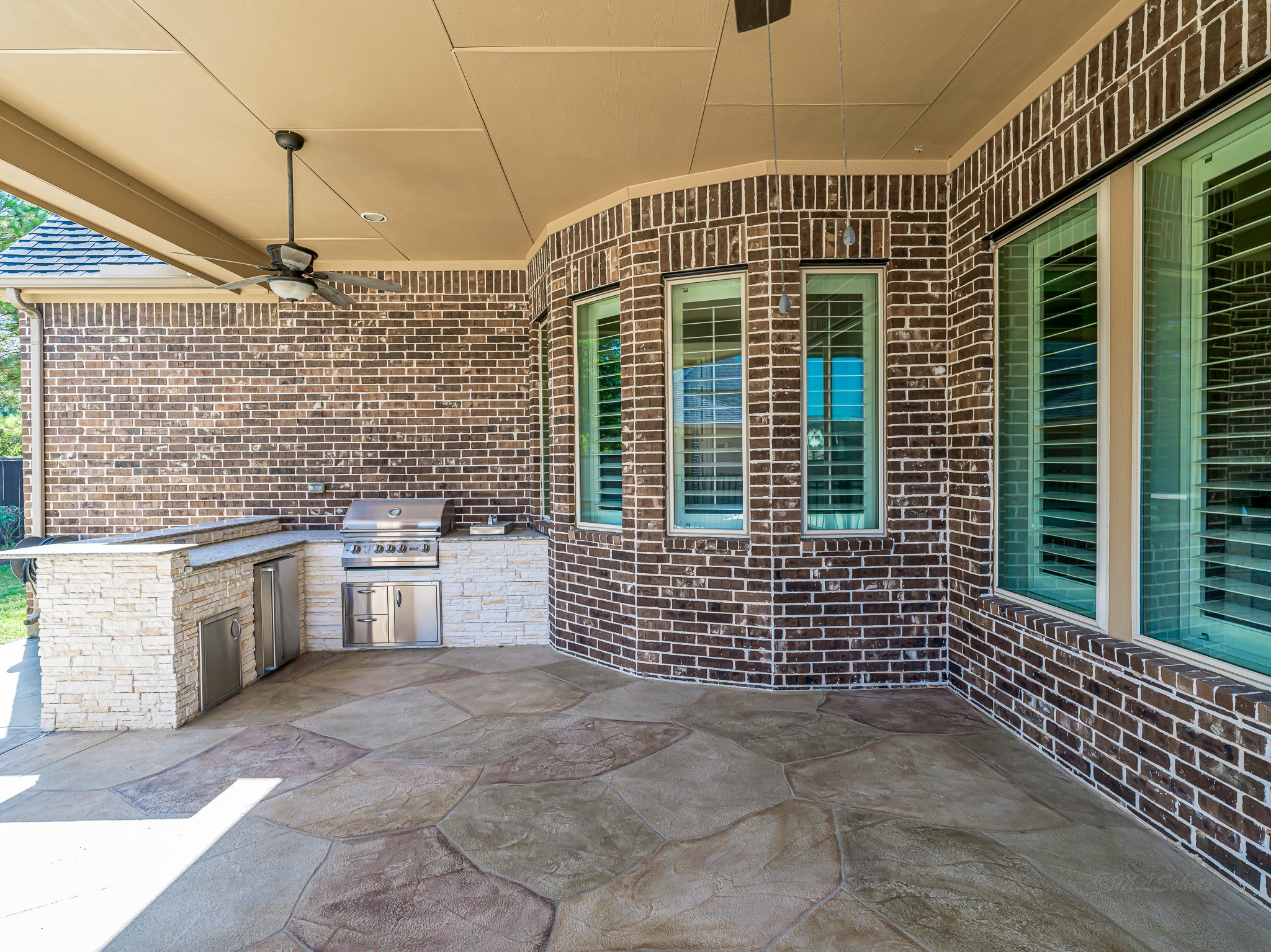 1710 Rice Mill Drive Katy, TX 77493 - Photo 37 of 50 a view of a porch with a sink