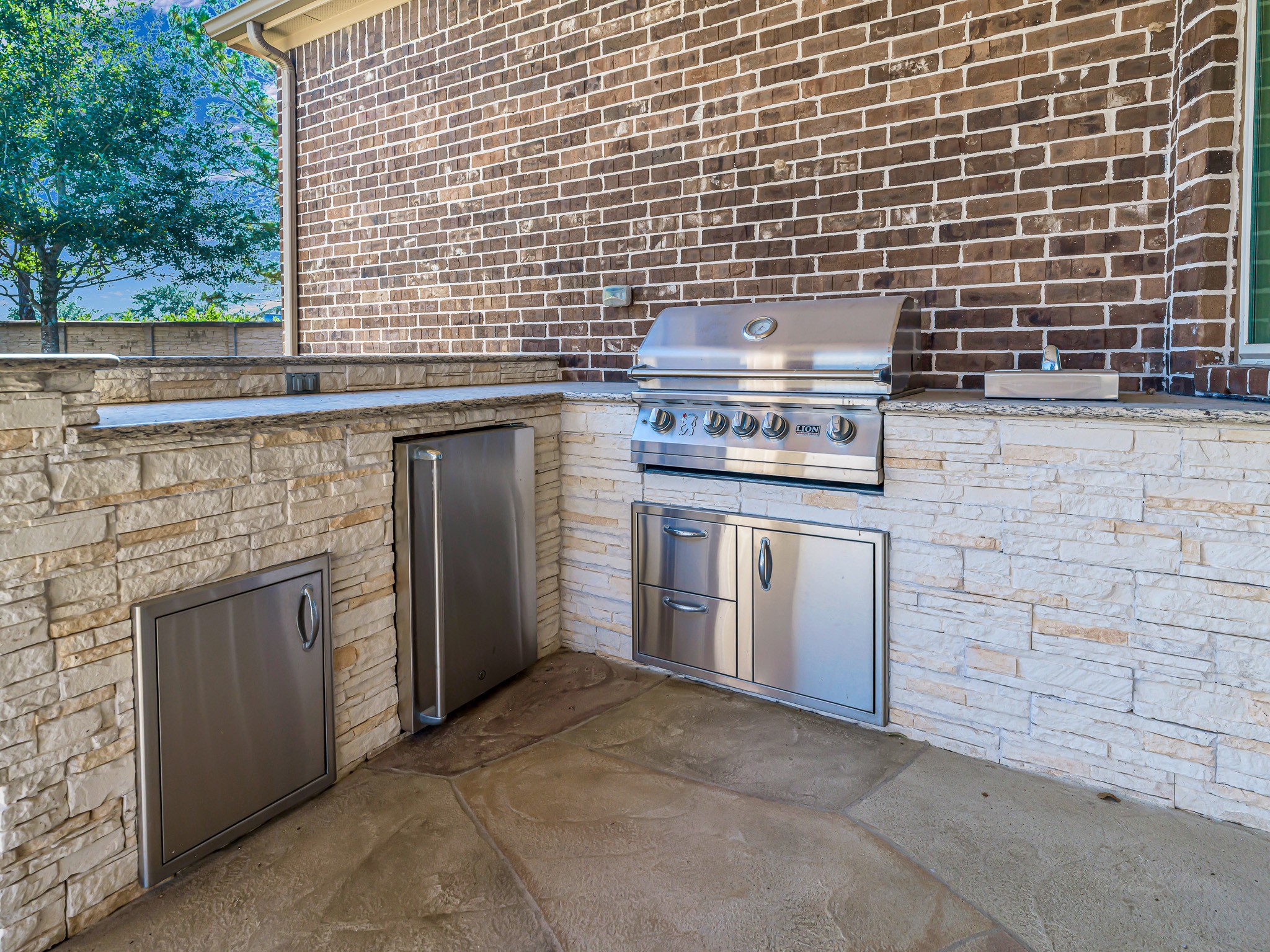 1710 Rice Mill Drive Katy, TX 77493 - Photo 38 of 50 a stove top oven sitting inside of a kitchen