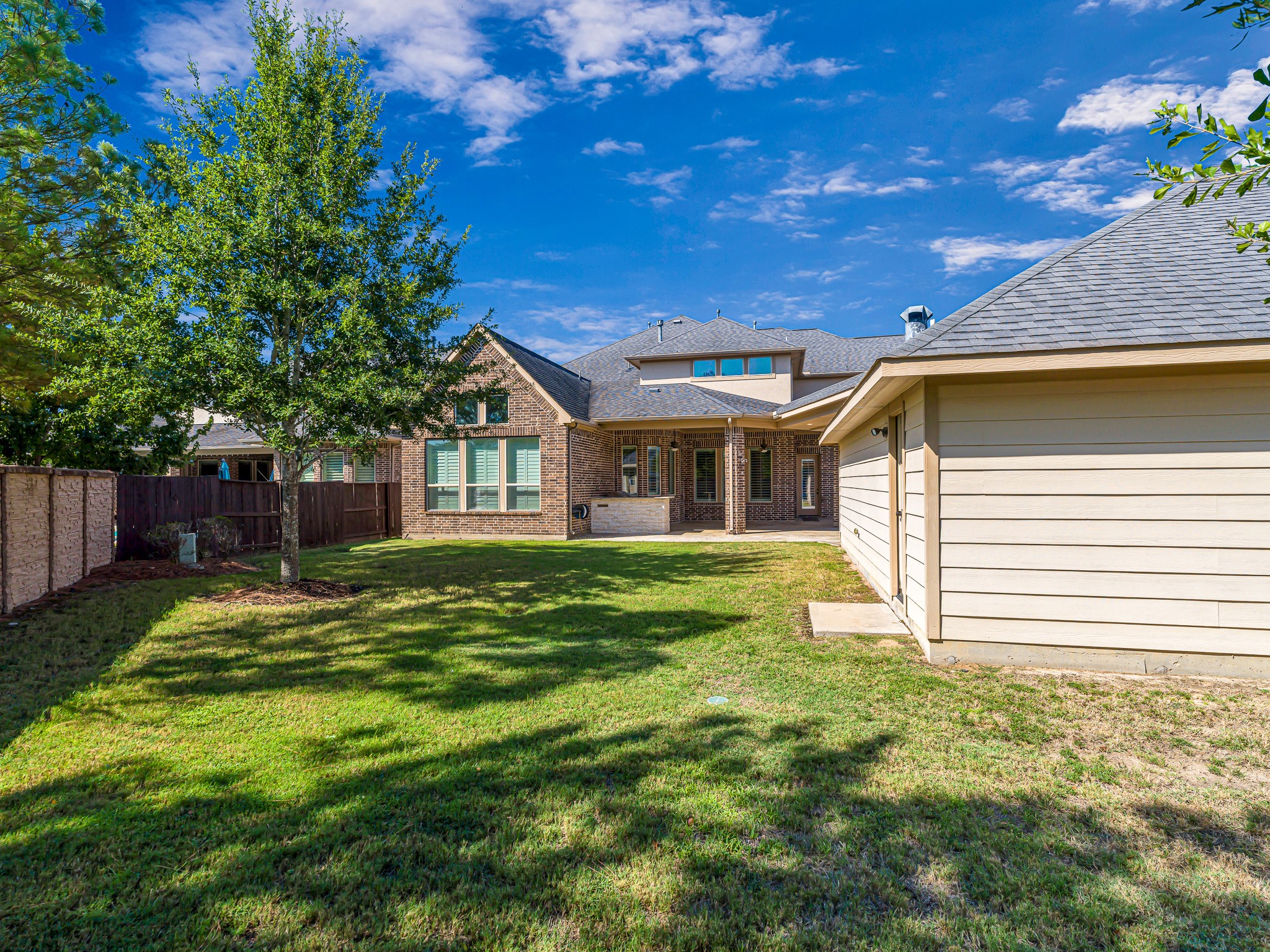 1710 Rice Mill Drive Katy, TX 77493 - Photo 44 of 50 a view of a house with a yard