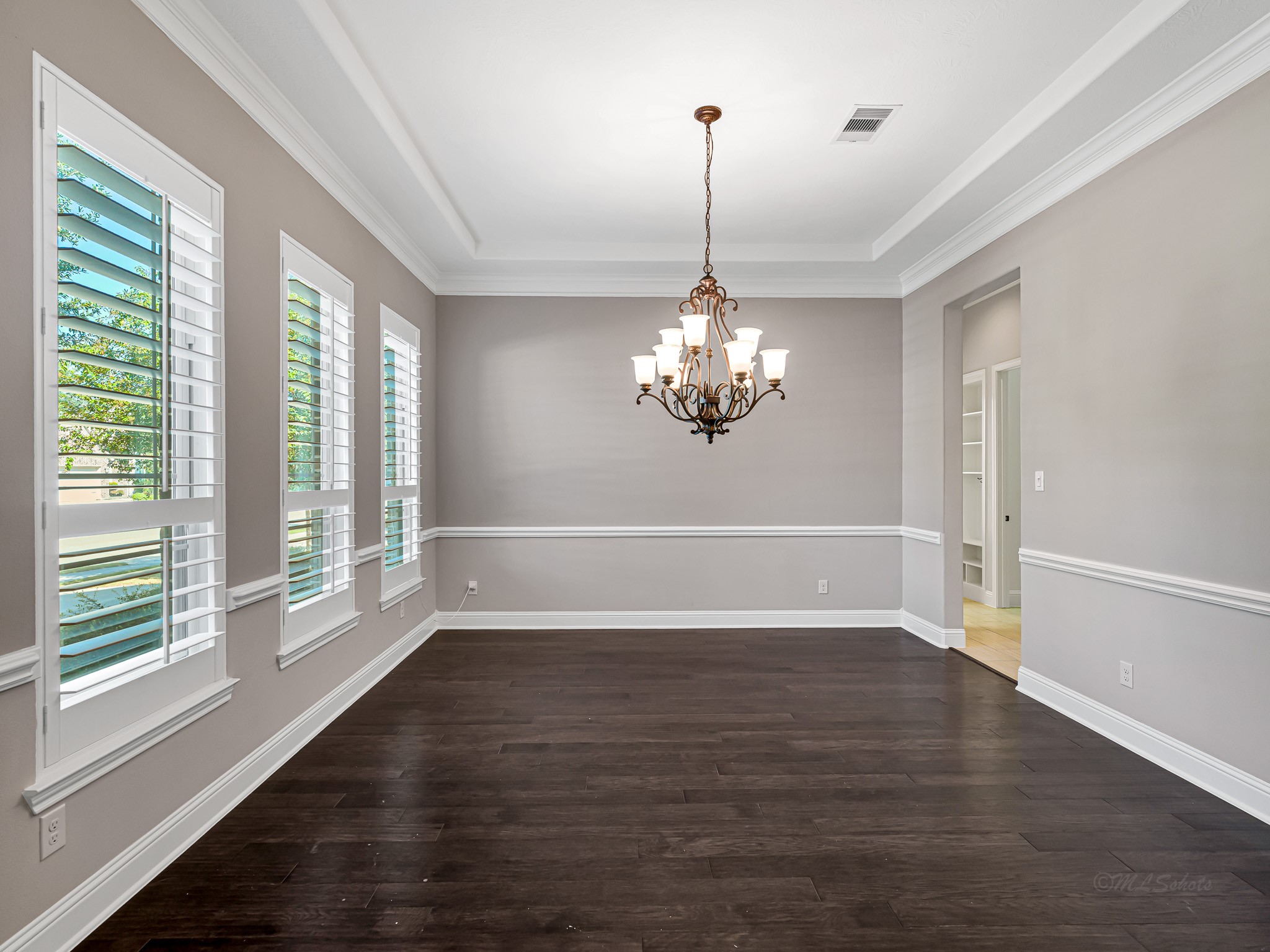 1710 Rice Mill Drive Katy, TX 77493 - Photo 6 of 50 a view of empty room with wooden floor and window