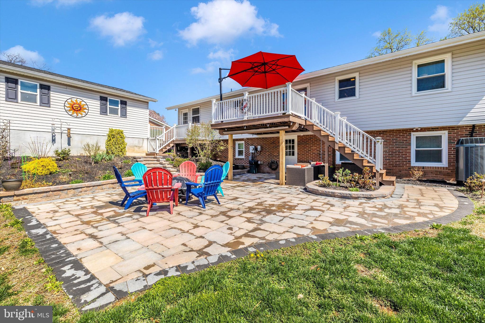 8107 Broadview Drive Frederick, MD 21701 - Photo 41 of 54 a view of a house with yard and sitting area