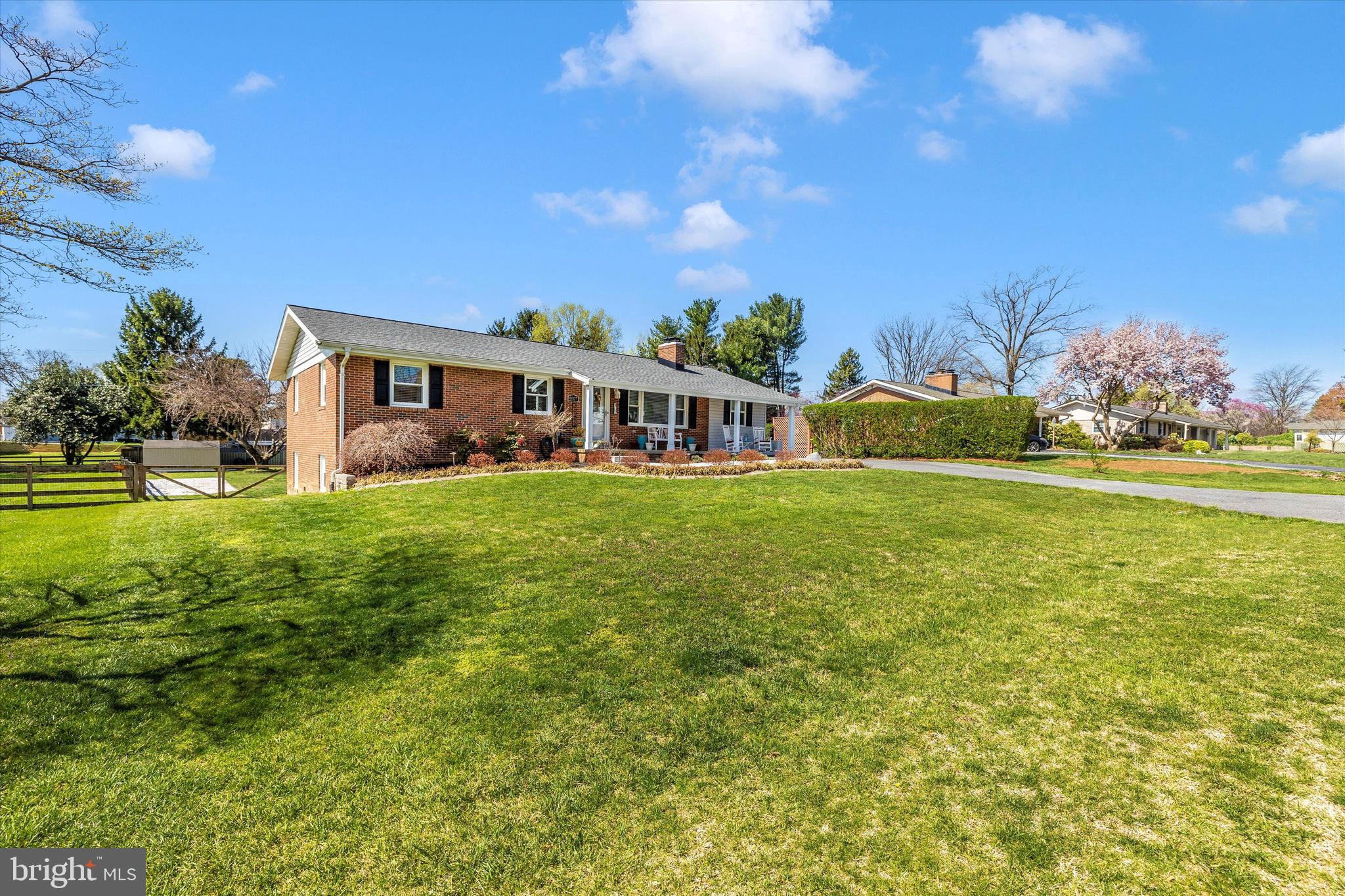 8107 Broadview Drive Frederick, MD 21701 - Photo 51 of 54 a view of a house with a big yard