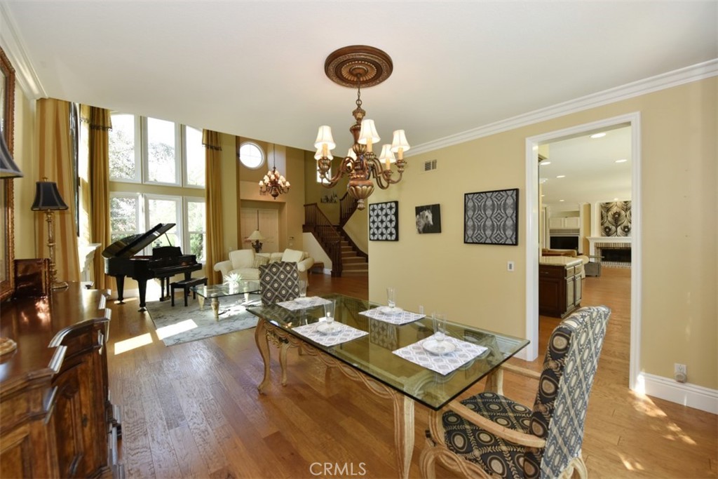 12 Brigadier Irvine, CA 92603 - Photo 13 of 50 a view of a dining room with furniture and wooden floor