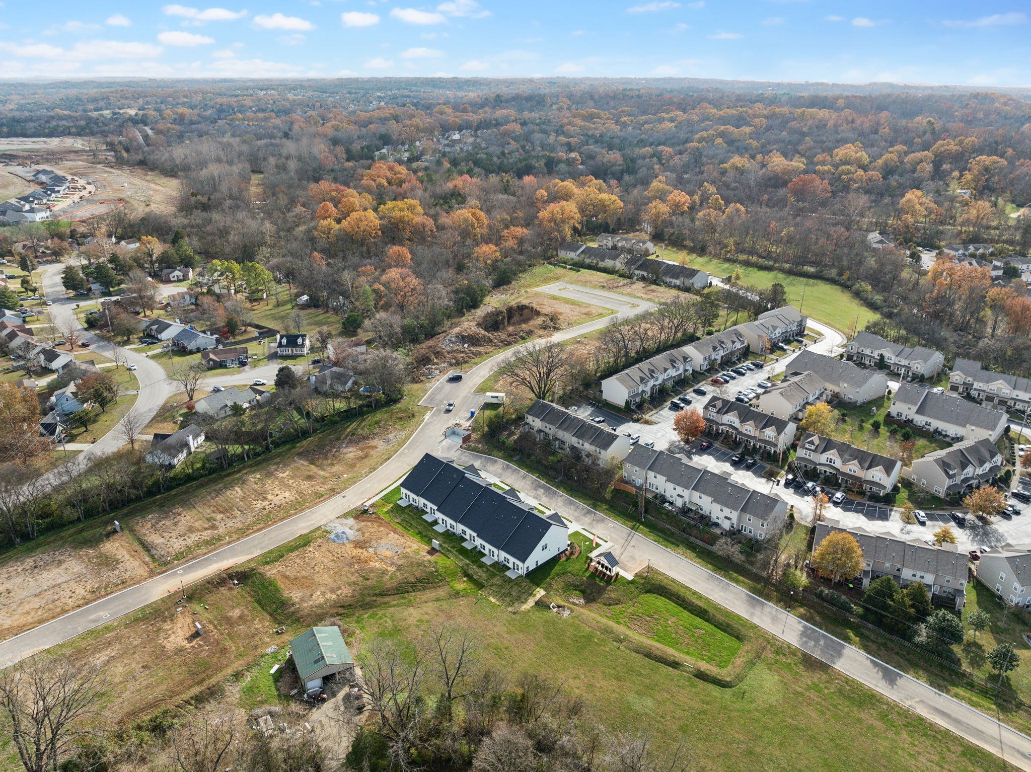 539 Tulip Springs Road Hermitage, TN 37076 - Photo 51 of 69 an aerial view of residential houses with outdoor space
