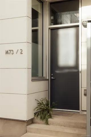 a close view of walk in closet