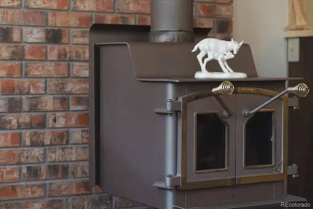a view of a livingroom with a chair