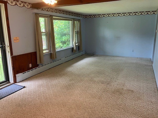 14 Birchwood Road Southwick, MA 01077 - Photo 7 of 25 a view of an empty room with a window