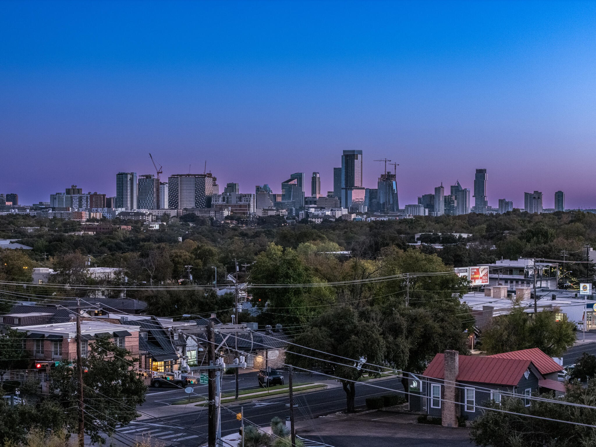 3617 Bull Creek Road Austin, TX 78731 - Photo 14 of 17 a view of a city