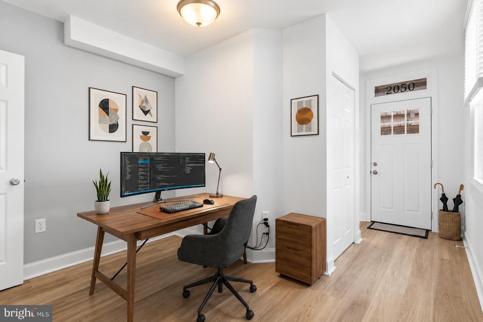 20 East 7th Street Frederick, MD 21701 - Photo 10 of 29 Modern workspace with inviting entryway.