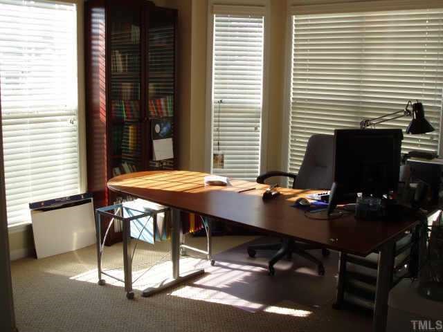 10632 Friendly Neighbor Lane Raleigh, NC 27614 - Photo 7 of 12 1st floor office/study will let you work at home or work away from home by closing 15 glass panel door.