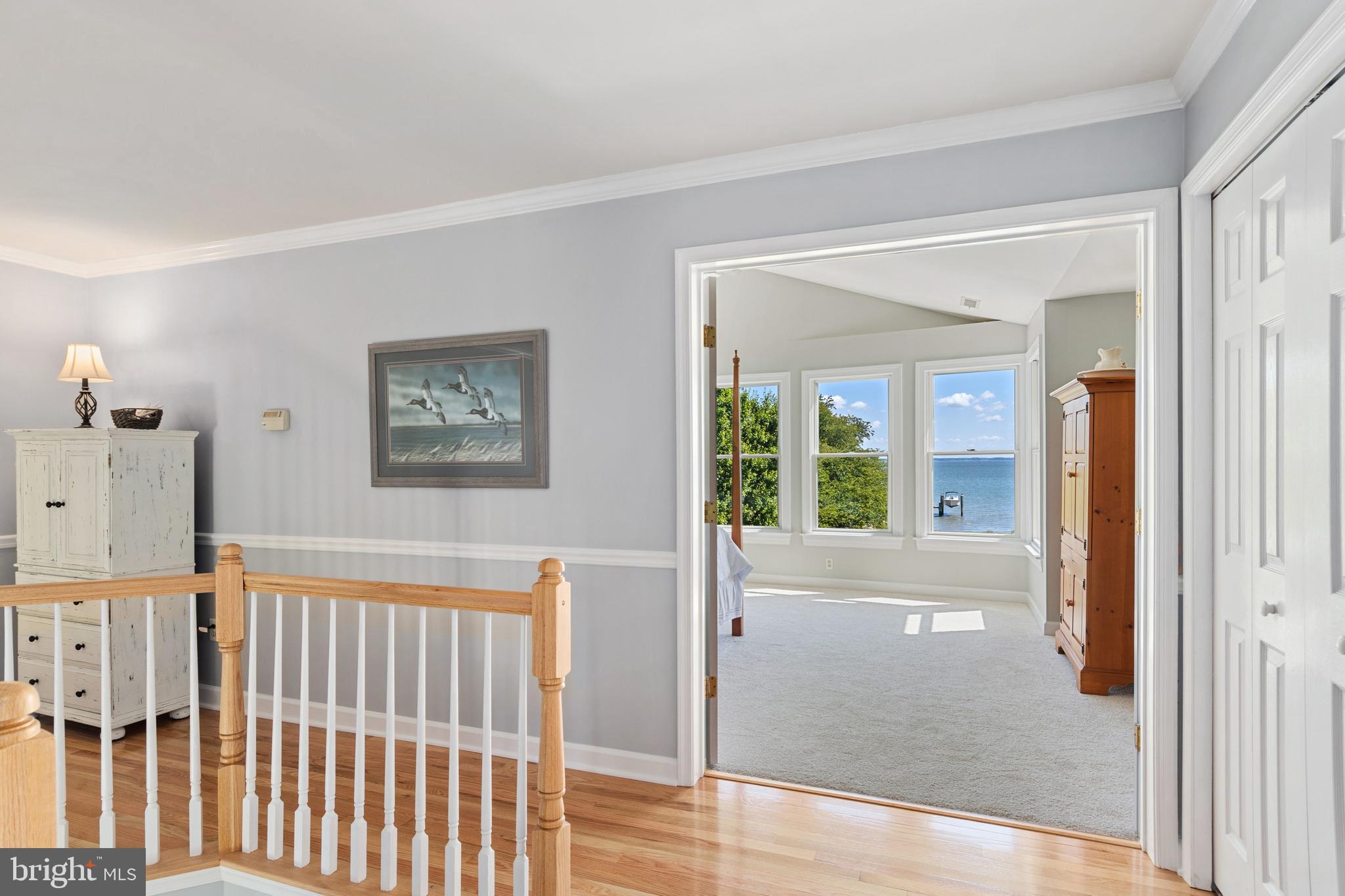 2861 Cox Neck Road Chester, MD 21619 - Photo 35 of 79 Second floor landing