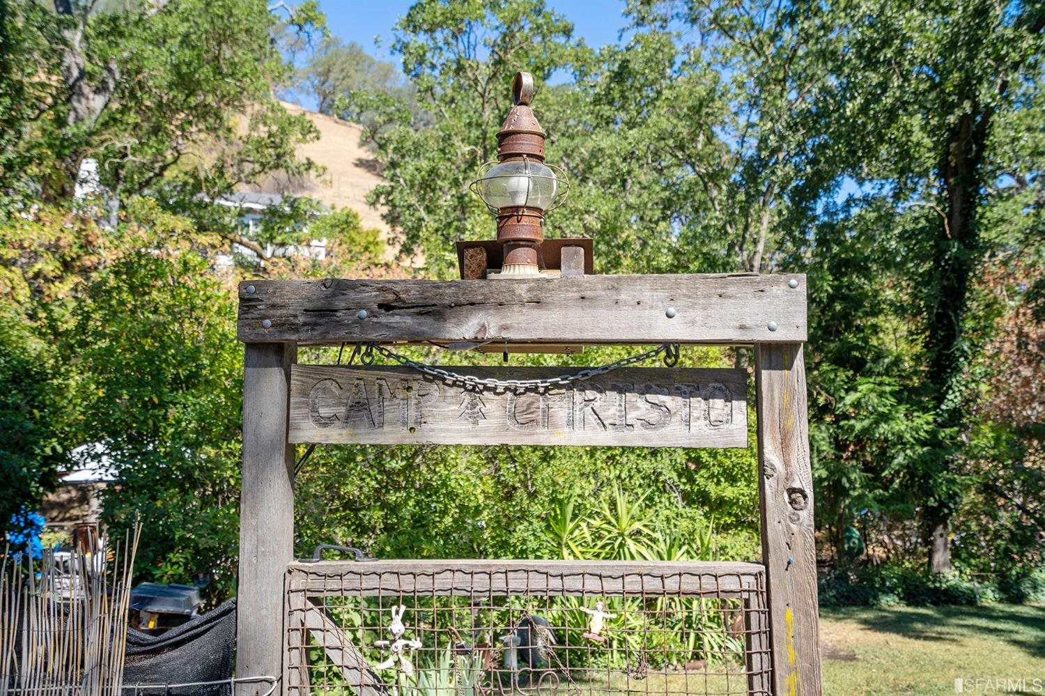 201 Castle Hill Ranch Road Walnut Creek, CA 94595 - Photo 3 of 44 a view of a back yard from a balcony