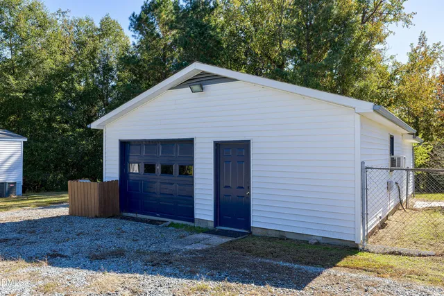 a view of a park with a big yard