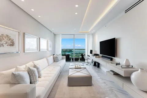 a view of a balcony with lake view and mountain view