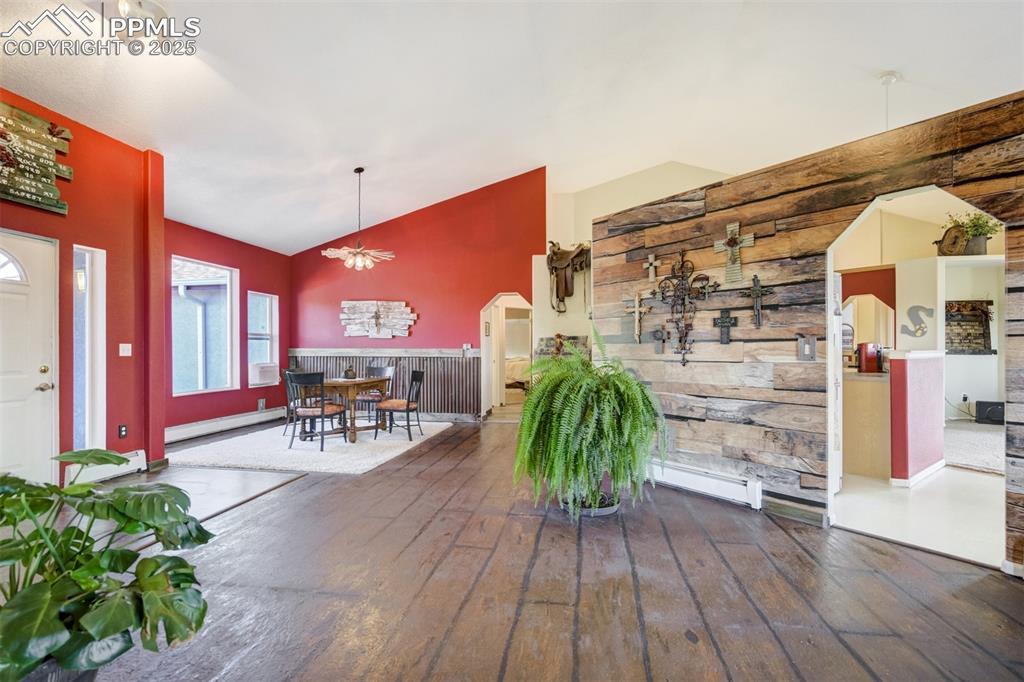 6275 Meridian Road Peyton, CO 80831 - Photo 9 of 50 a dinning table and chairs in the patio of a house