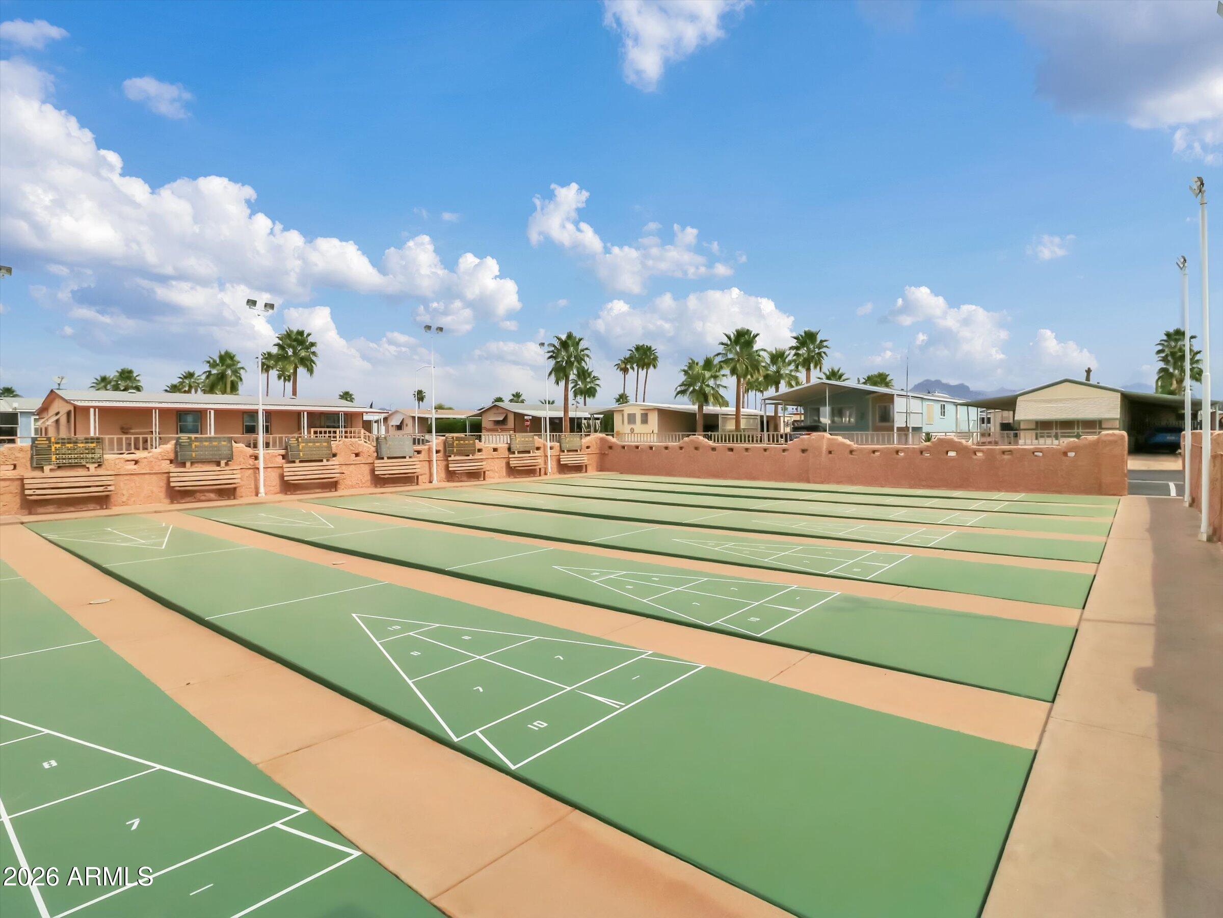 301 South Signal Butte Road, Unit 827 Apache Junction, AZ 85120 - Photo 23 of 29 Community Shuffleboard