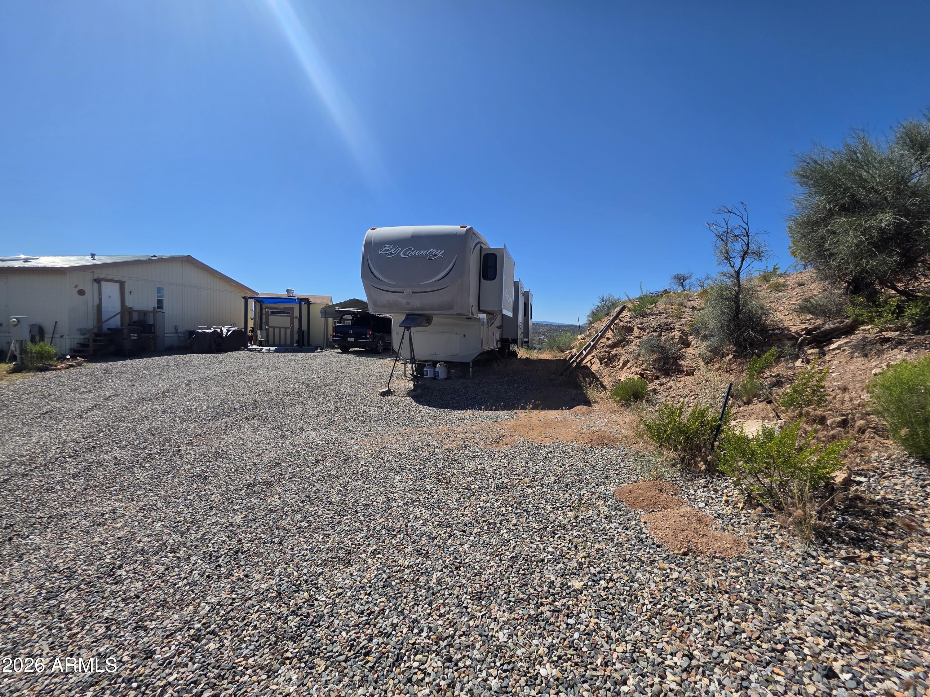4580 Tagalong Trail Rimrock, AZ 86335 - Photo 34 of 37 RV parking/AC hook up