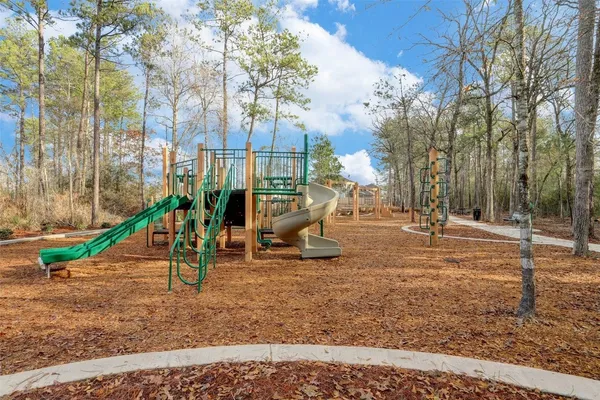 a view of outdoor space with garden