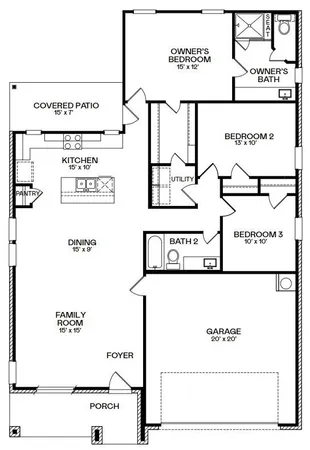 $285,000 | 2947 Palominos Way, Conroe, TX 77301