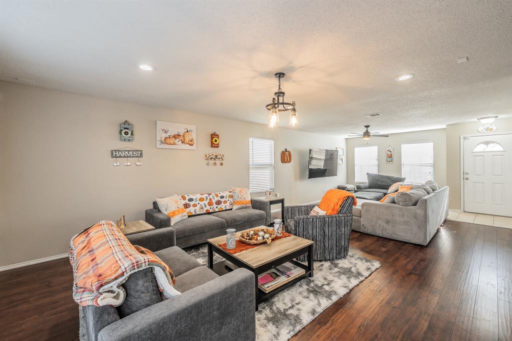 146 Independence Avenue Venus, TX 76084 - Photo 5 of 21 a living room with furniture and wooden floor