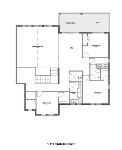 10247 South Elberta Lane, Unit 16 Sandy, UT 84092 - Photo 3 of 4 View of property floor plan (1st floor)