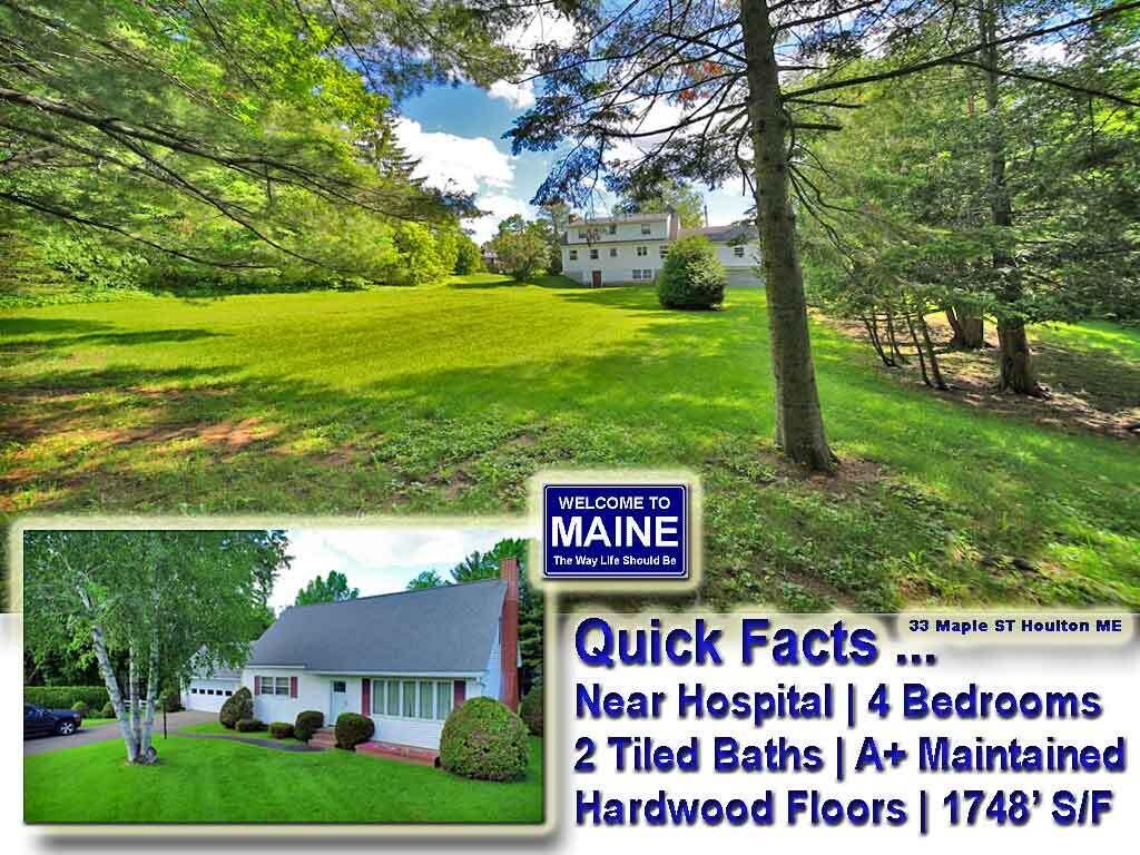 33 Maple Street Houlton, ME 04730 - Photo 1 of 80 spotless-maine-home-well-ma