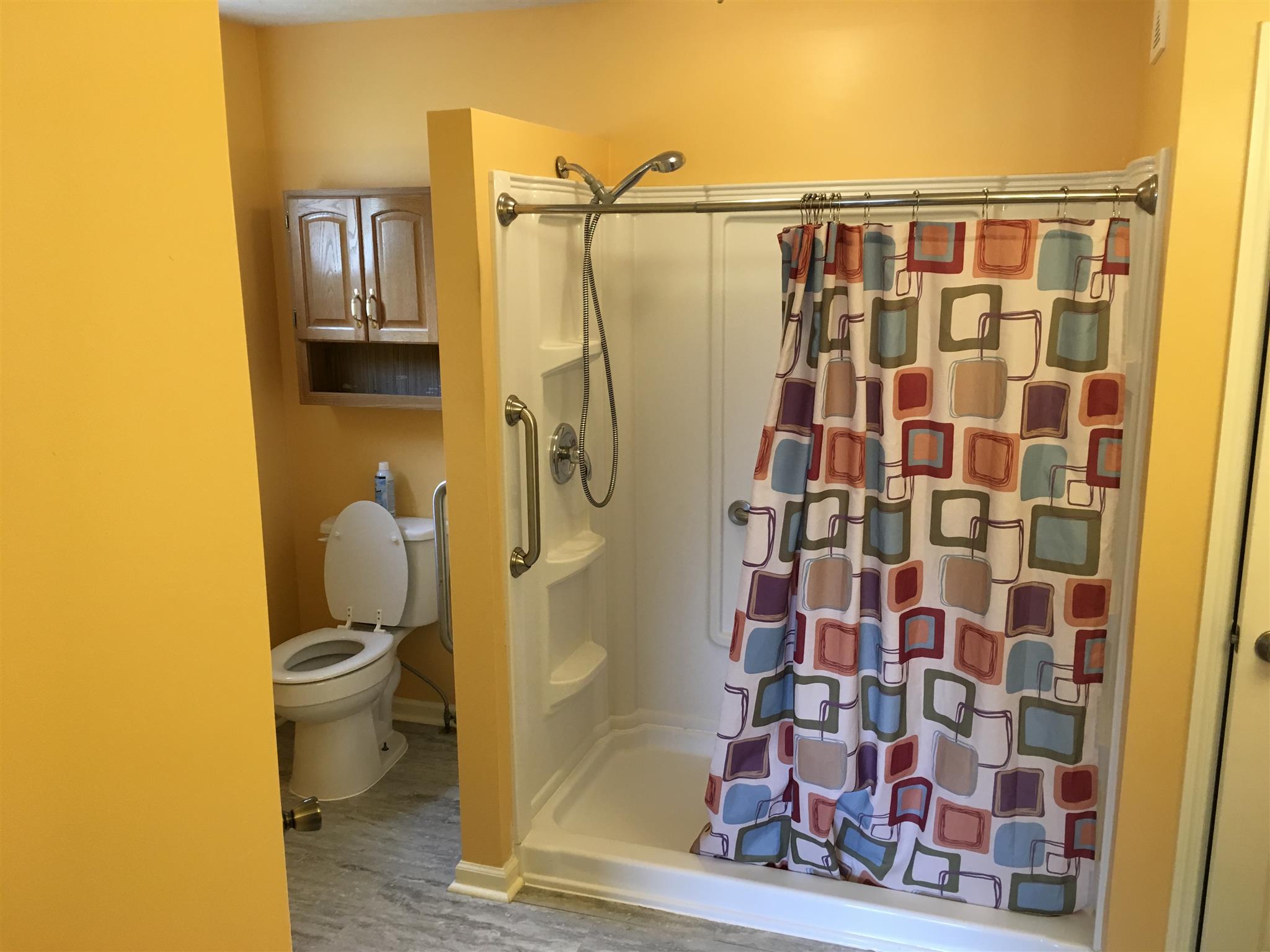 2735 New Hall Road Greenbrier, TN 37073 - Photo 14 of 26 a bathroom with a shower and a toilet