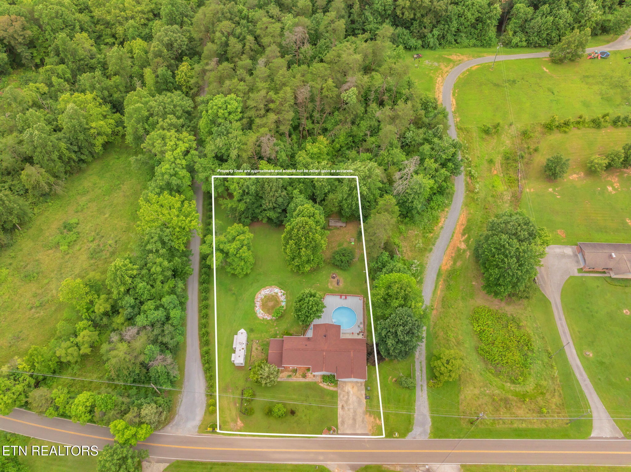 6901 Texas Valley Road Knoxville, TN 37938 - Photo 59 of 60 survey lines photo