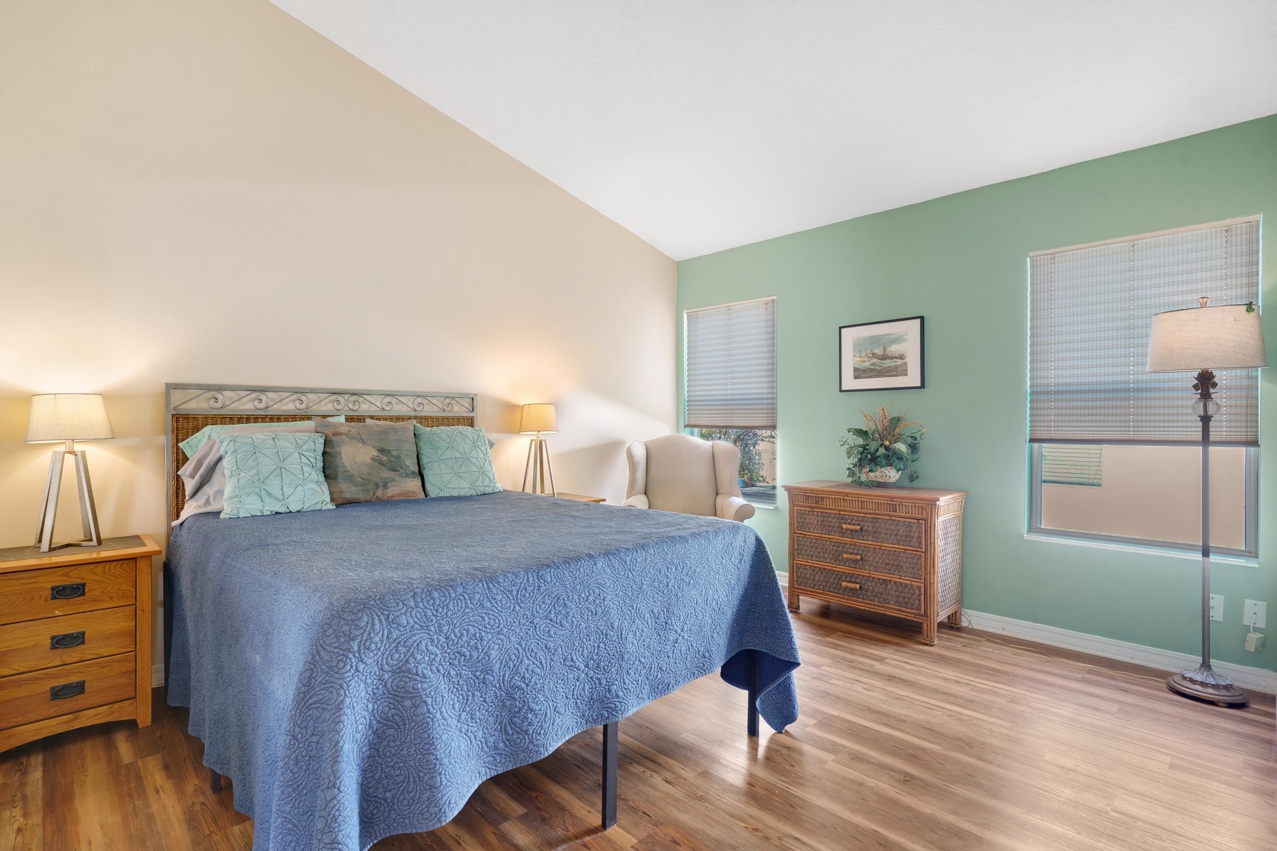 101 Marsh Place North St. Augustine, FL 32080 - Photo 11 of 42 a bedroom with a bed and a night stand