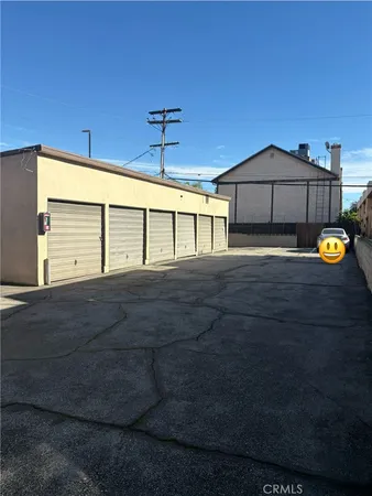 a back yard of the house