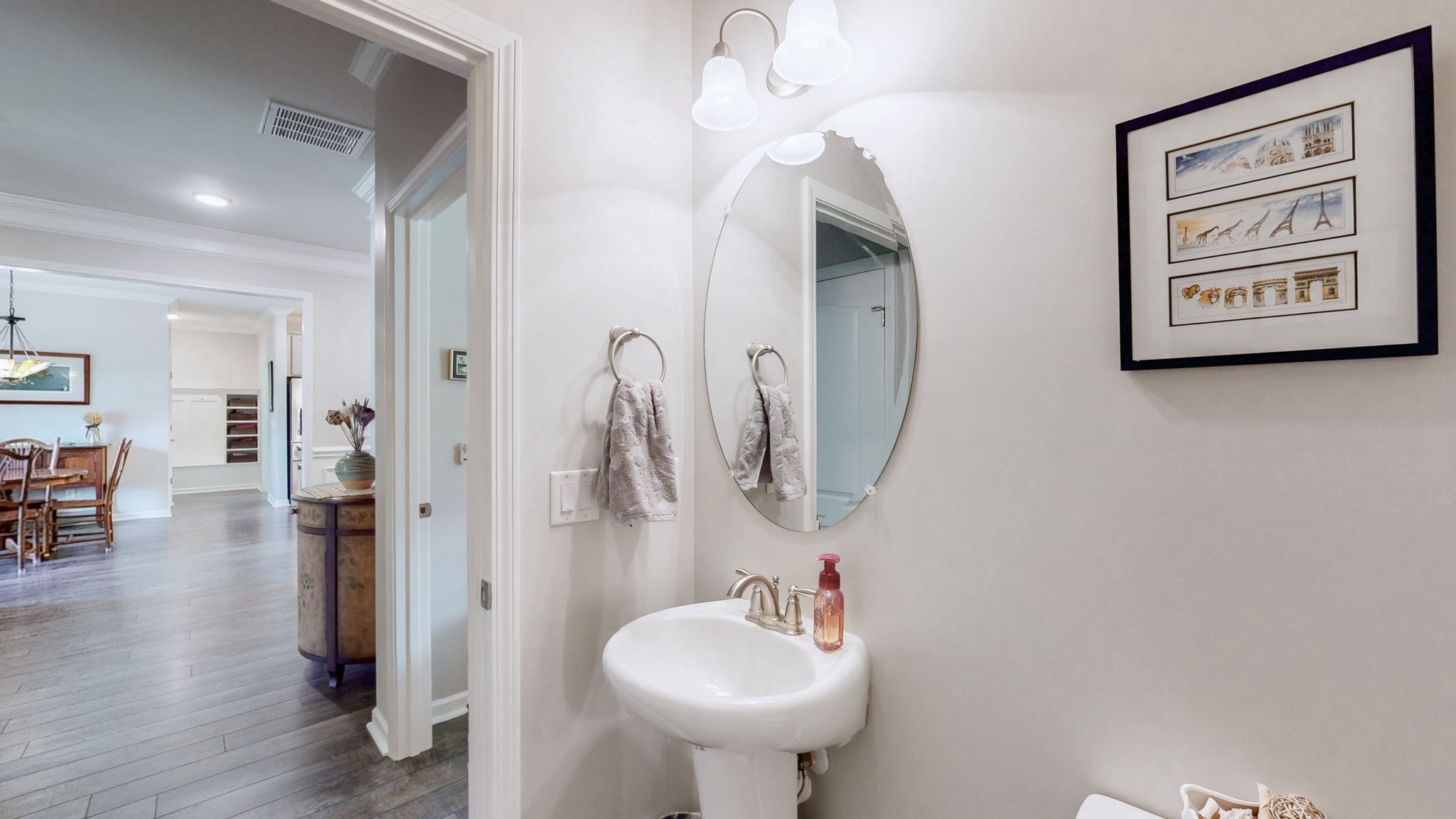 1106 Davidson Walk Spring Hill, TN 37174 - Photo 11 of 61 a bathroom with a sink and a mirror
