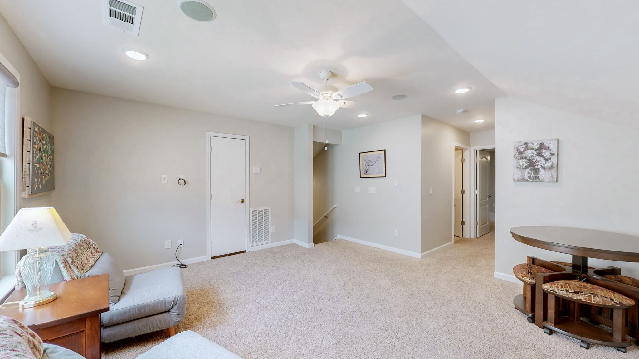 1106 Davidson Walk Spring Hill, TN 37174 - Photo 38 of 61 a bedroom with furniture and a chandelier fan