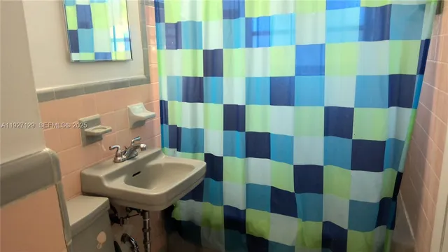 a view of a bathroom with a sink