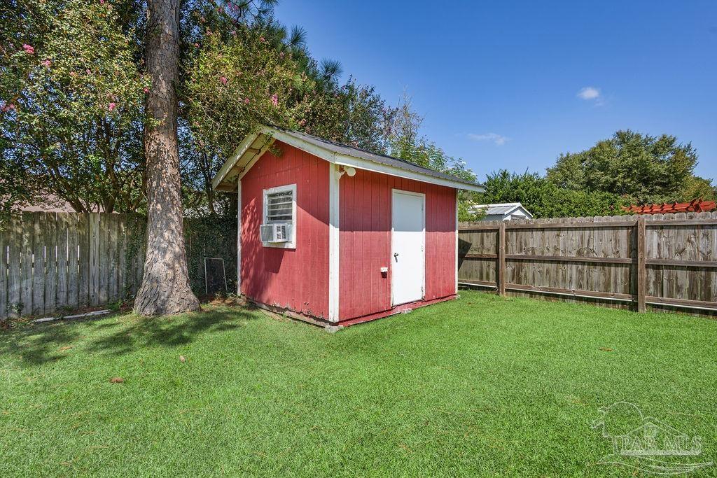 5661 Berrybrook Circle Pace, FL 32571 - Photo 10 of 21 a view of backyard with green space