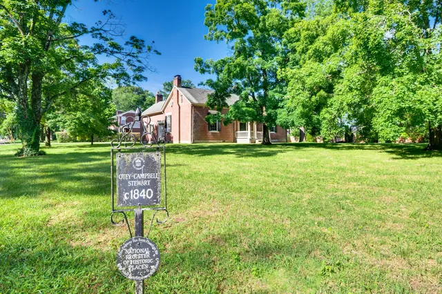 a sign on the side of the building