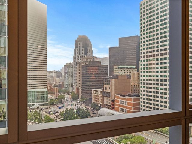 a view of a city from a balcony