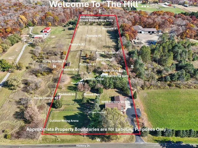 $750,000 | 9080 Hickory Drive, Kewaskum, WI 53040