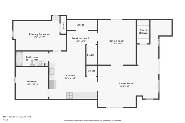 $750,000 | 9080 Hickory Drive, Kewaskum, WI 53040